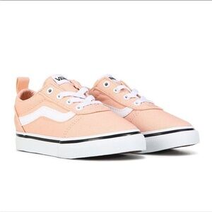 Vans Ward Low Top Sneakers, Kids Size 10 Toddler, Tropical Peach, New